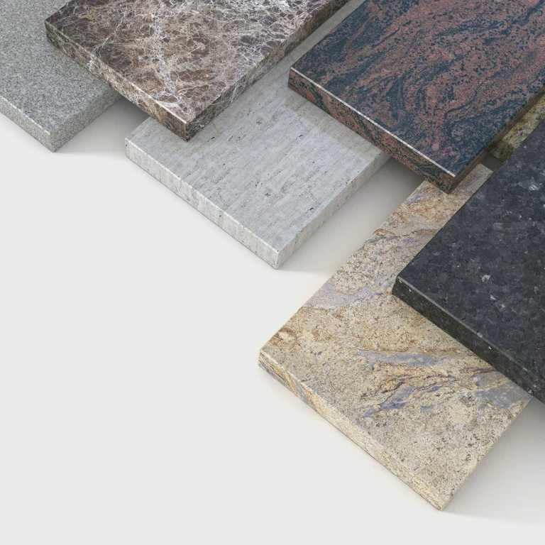 rodzaje parapetów z&nbsp;konglomeratu kwarcowego